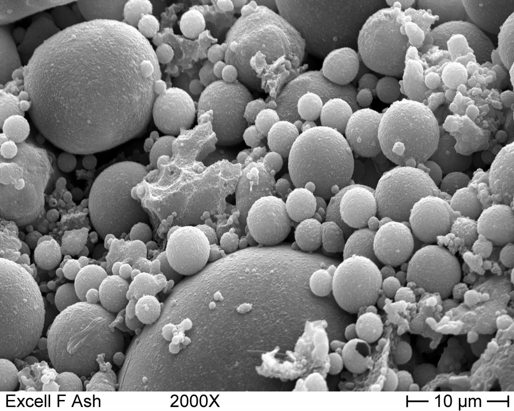 F Fly Ash Particles