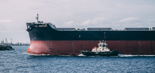 Oil Tanker, Oil tanker in sea