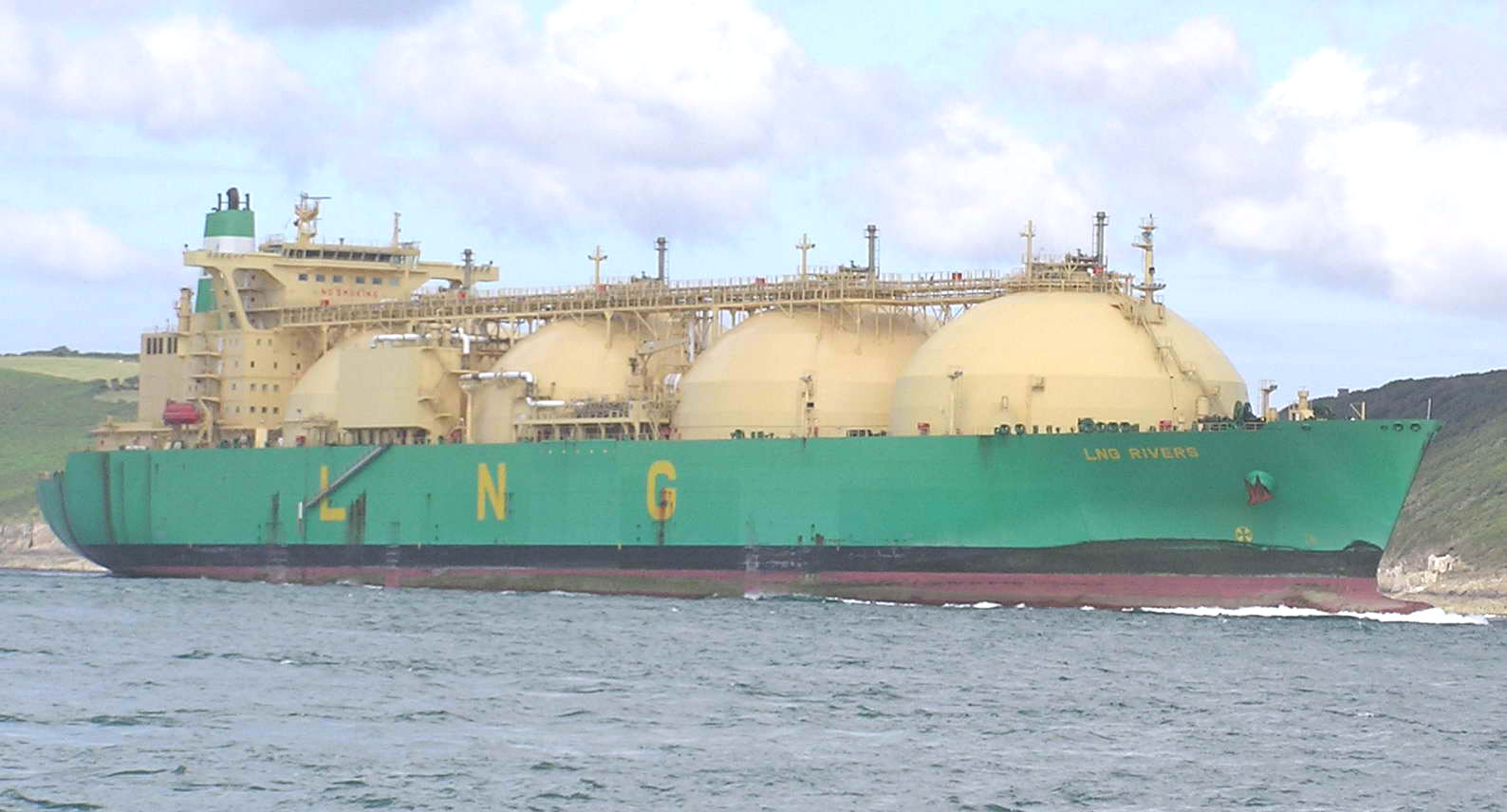 LNG Rivers, with a capacity of 135,000 cubic metres