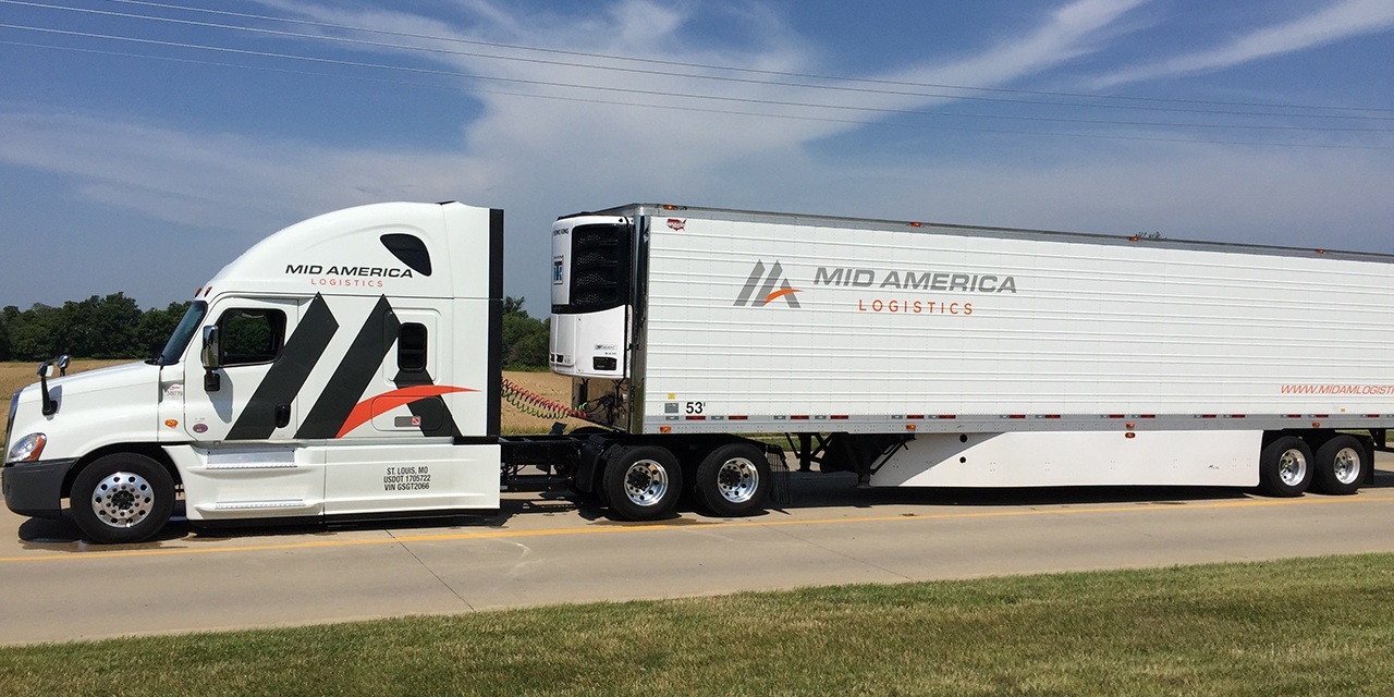 Mid America Freight Logistics Truck