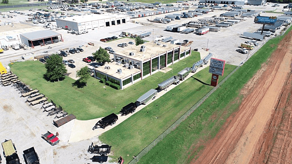 City Trailer and Paint Works Center - Birdseye View