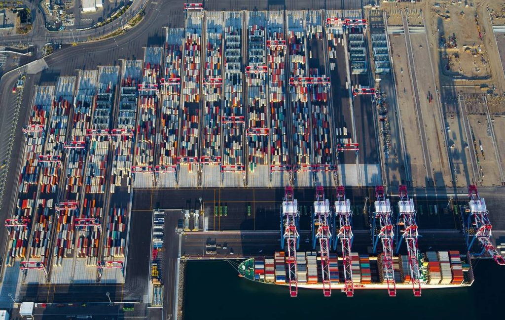 Port of Long Beach, Containers, Business Booming at Port of Long Beach