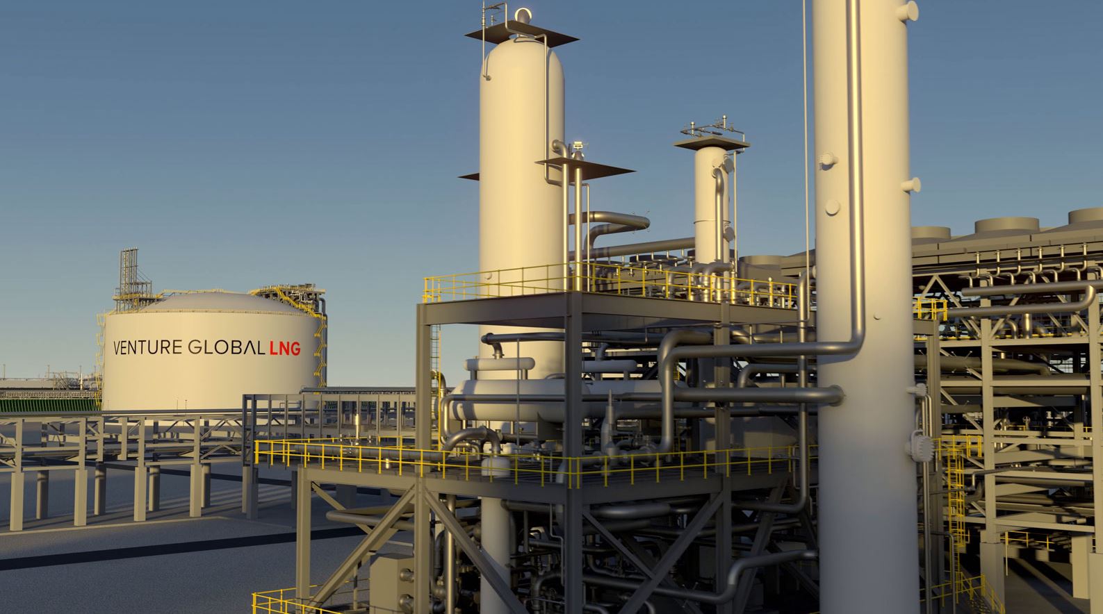 Venture Global LNG - Calcasieu Pass LNG export project