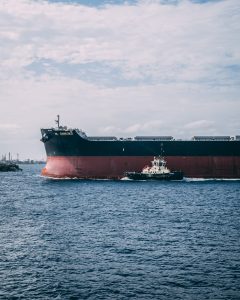Oil Tanker, Oil tanker in sea