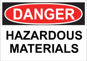 Danger Hazardous Materials, Moving Hazmat Waste Not So Simple