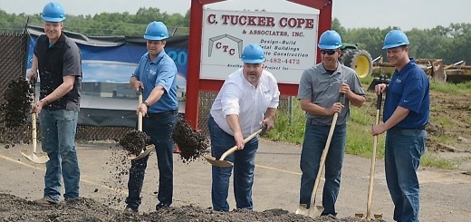 Trailstar International - Ohio Plant Groundbreaking, Trailstar International Inc. of Smith Township, Ohio, broke ground in May on an 85,000-square-foot manufacturing facility that is expected to add about 50 jobs. It is located at 20700 Harrisburg-Westville Road.
