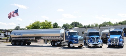 Terpening Trucking Company, Inc - Trucks at Facility