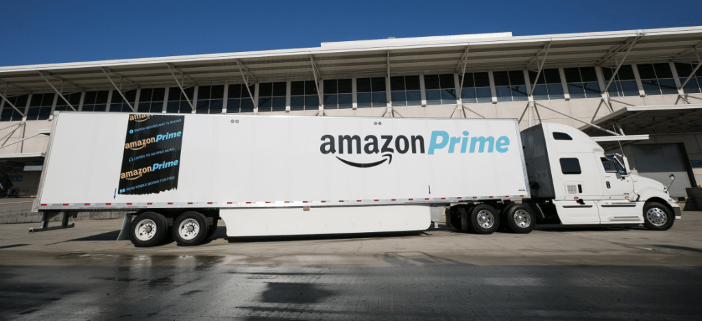 Amazon Prime Truck, Amazon Rolls Out Freight Brokerage