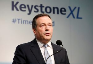 Alberta Premier Jason Kenney, Keystone Decision Angers Alberta