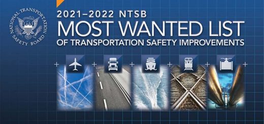NTSB Issues “Most Wanted’ List for 2021-2022