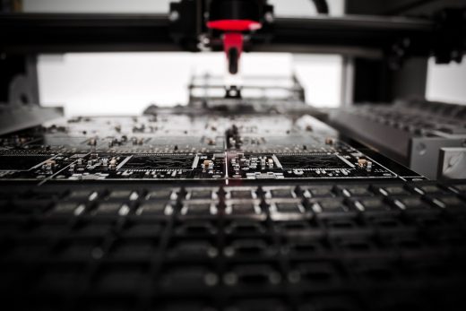 A close up of the production facility at the Bristol Robotics Laboratory - Photo by Louis Reed on Unsplash