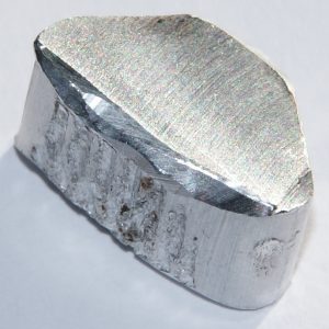 Chunk of aluminium, 2.6 grams, 1 x 2 cm, Seismic Shift Lies Ahead For Aluminum