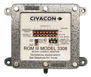 ROM III Overfill Detection Monitor, Civacon Displays Products At NTTC