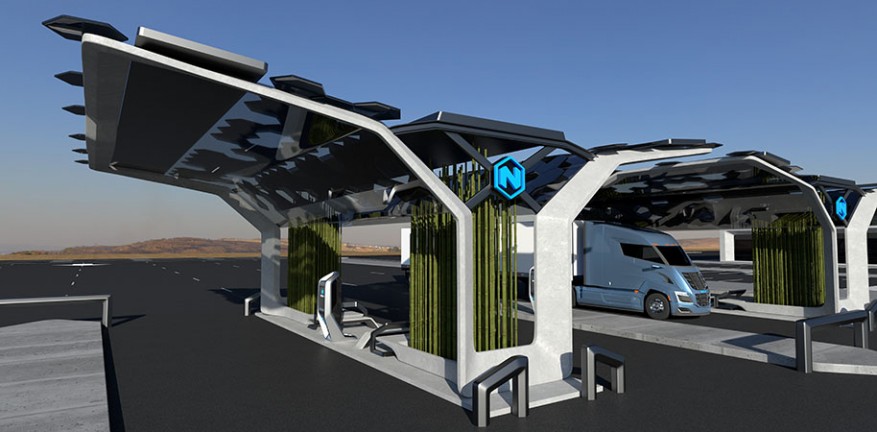 Nikola Corp Fuel Cell Stations, Nikola To Build Fuel-Cell Stations