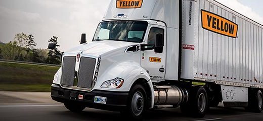 Yellow Corp Truck