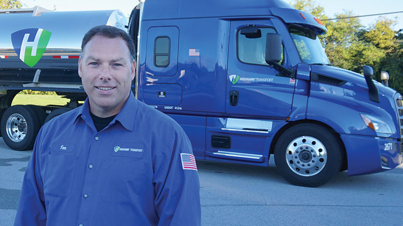 NTTC names Tom Fain top driver of the year for 2021-2022, Highway Transport driver Thomas “Tom” Frain named Tank Truck Driver of the Year