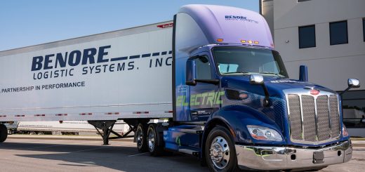 Benore Logistic Systems Electric Peterbilt