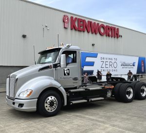 King County receives first battery-electric truck, a new Kenworth T680E