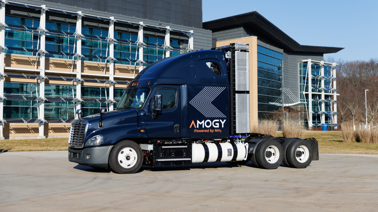 Amogy Presents Worlds First Ammonia-Powered Zero-Emission Semi Truck