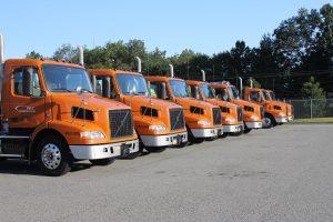 A. Duie Pyle Truck lineup