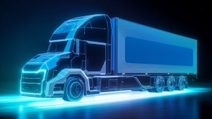 Truck with Technology, AI in Trucking Industry, Telematics, AI in Trucking