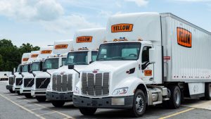 Yellow Corp Trucks Lined Up, Yellow Corp's Outlook on the LTL Market