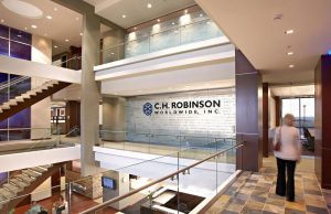 CH Robinson HQ Interior Lobby