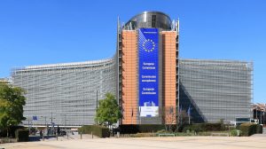 European Commission, The Berlaymont building seen from the Robert Schuman Roundabout