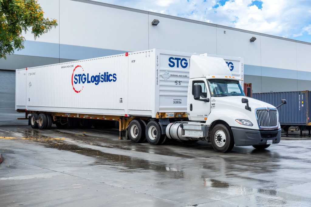 STG Logistics Truck