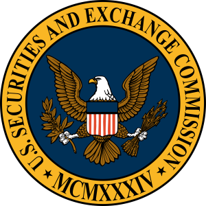 Seal of the U.S. Securities and Exchange Commission, the regulatory body overseeing financial reporting