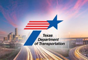 Logo of the Texas Department of Transportation, the state agency overseeing transportation infrastructure