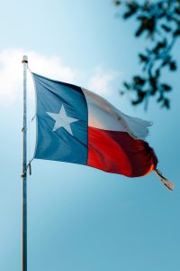 Photo of a Texas batter flag Photo by Adam Thomas on Unsplash
