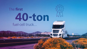 Bosch 1st 40-ton Fuel-Cell Truck