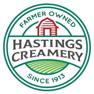 Logo of Hastings Creamery, symbolizing community unity for revival