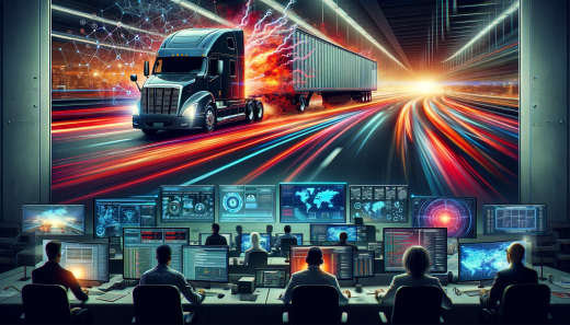 Truck Cyber Attack with Control Center Defense