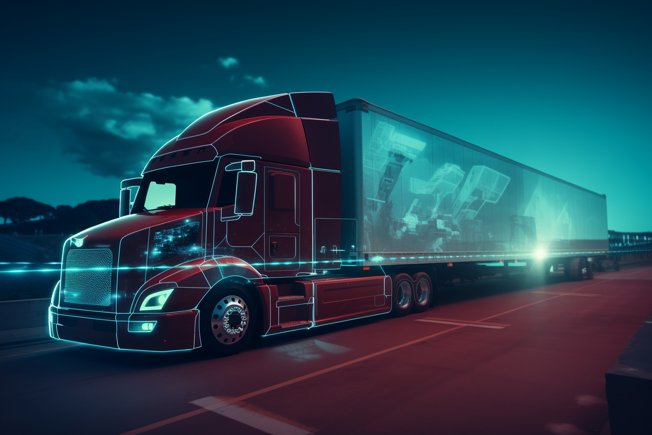 HD Truck AI-powered logistics and smart transportation