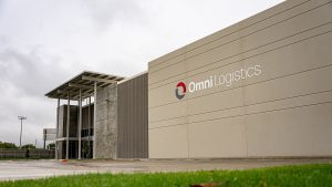 Omni Logistics' new, three-building campus comprises 366,711 sq. ft. of warehouse and cross-dock space.