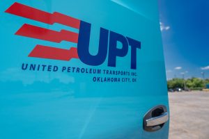 United Petroleum Transports (UPT) Logo on Truck