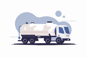 Milk Tank Truck