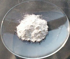 A sample of zinc oxide used in Zinc Oxide Automotive Applications